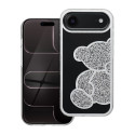 Kryt TEDDY BEAR pro iPhone 17 AIR - stříbrný