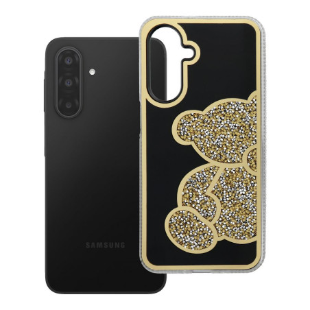 Kryt TEDDY BEAR pro Samsung A17/A18 – zlatý