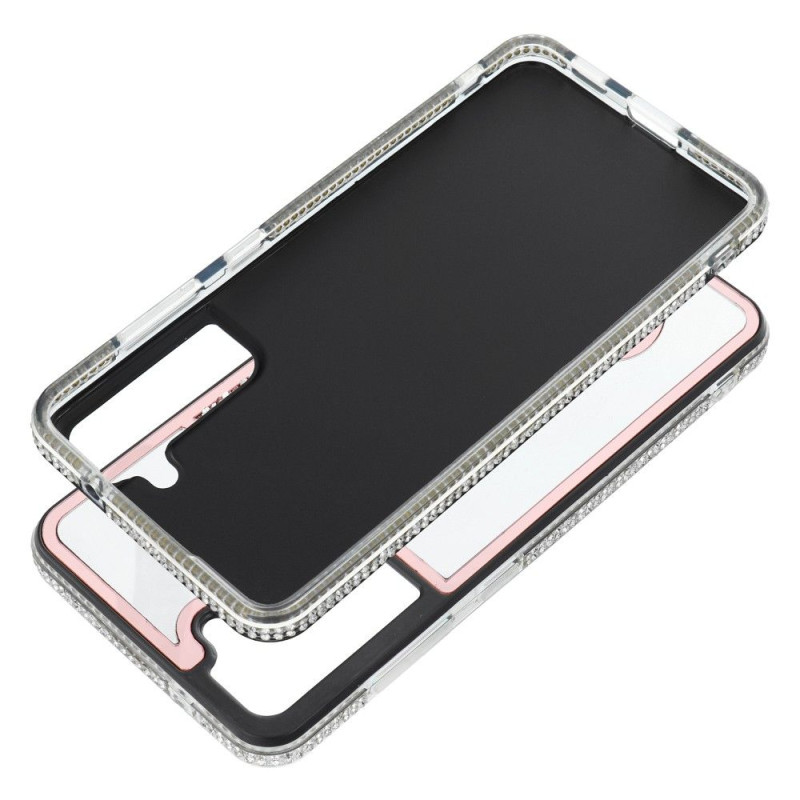 Kryt Case pro Samsung S25 FE - růžová teddy bear