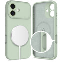 Pouzdro Tech-Protect Silicone MagSafe pro iPhone 17 – Sage