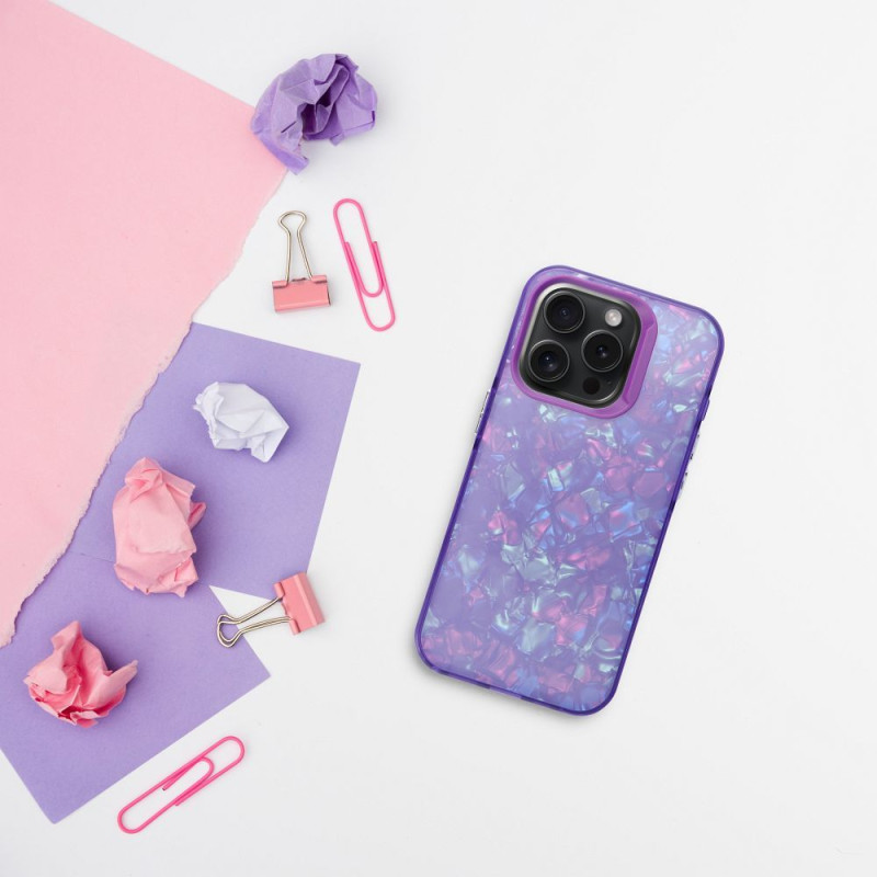 Kryt TUTTI FRUTTI pro iPhone 15 PRO - tutti frutti purple