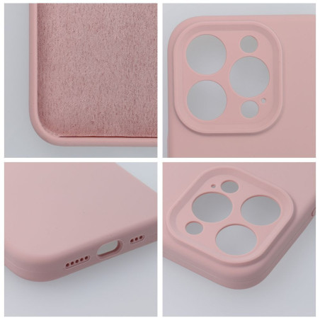 Kryt Silicone 2mm iPhone 11 – pudrově růžový