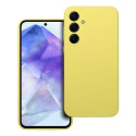Kryt Silicone 2mm pro Samsung A55 5G - žlutá