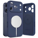 Pouzdro Tech-Protect Silicone MagSafe pro iPhone 17 Pro Max – Deep Blue