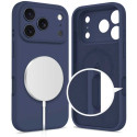 Pouzdro Tech-Protect Silicone MagSafe pro iPhone 17 Pro Max – Deep Blue