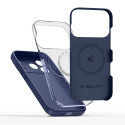 Pouzdro Tech-Protect Silicone MagSafe pro iPhone 17 Pro Max – Deep Blue