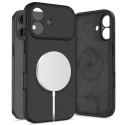 Pouzdro Tech-Protect silikonové MagSafe pro iPhone 17 – černé