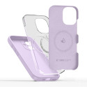 Pouzdro Tech-Protect silikonové MagSafe pro iPhone 17 – fialové