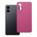 Kryt SILICONE 2 mm pro Samsung S25 Edge - růžová