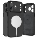 Pouzdro Tech-Protect silikonové MagSafe pro iPhone 17 Pro – černé