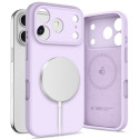 Pouzdro Tech-Protect silikonové MagSafe pro iPhone 17 Pro – fialové