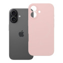 Kryt SILICONE 2 mm pro iPhone 17 - pudrově růžový