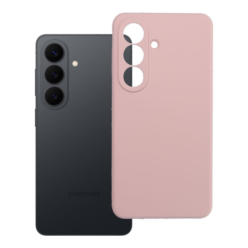 Kryt SILICONE 2 mm pro Samsung S26 - pudrově růžový