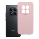 Kryt SILICONE 2 mm pro Xiaomi Redmi Note 15 Pro Plus 5G - pudrově růžový