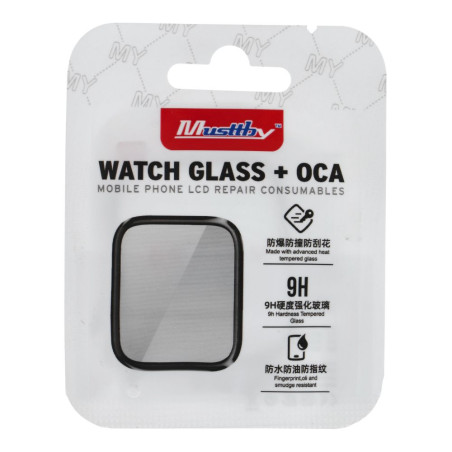 Ochranné sklo Musttby Glass + OCA Apple Watch Series 2-38MM