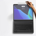 BASEUS Brilliance Obal s bezdrátovou klávesnicí pro iPad Pro 12,9", QWERTY, černá