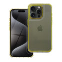 Kryt MATRIX CLEAR iPhone 14 PRO - clear žlutý