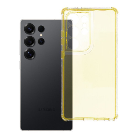Kryt Matrix Clear pro Samsung S25 Ultra - průhledný žlutý