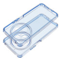 Kryt MATRIX CLEAR pro Xiaomi - průhledný modrý