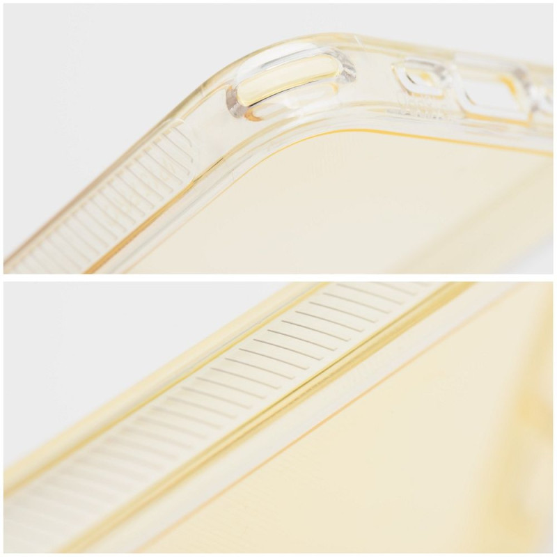 Kryt Matrix CLEAR pro Xiaomi Redmi Note 14 4G - průhledný žlutý