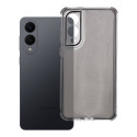 Kryt MATRIX CLEAR pro Samsung S25 EDGE - průhledný černý