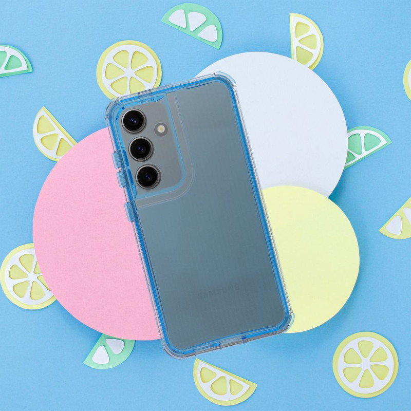 Kryt MATRIX CLEAR pro Xiaomi Redmi Note 15 4G / 5G - průhledný modrý
