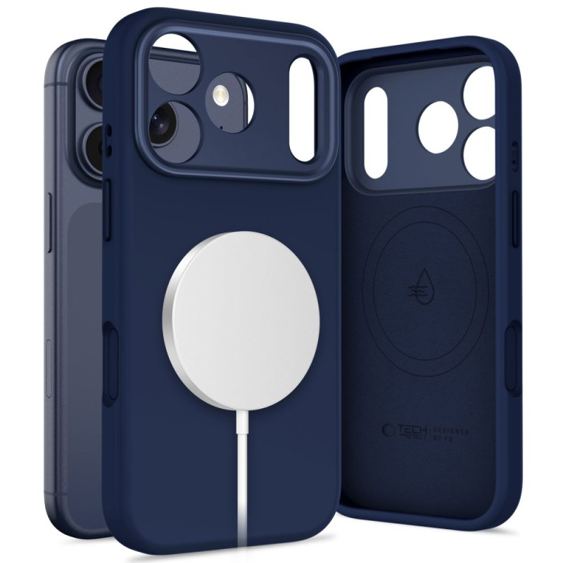 Pouzdro Tech-Protect Uniq MagSafe pro iPhone 17 Pro – Deep Blue
