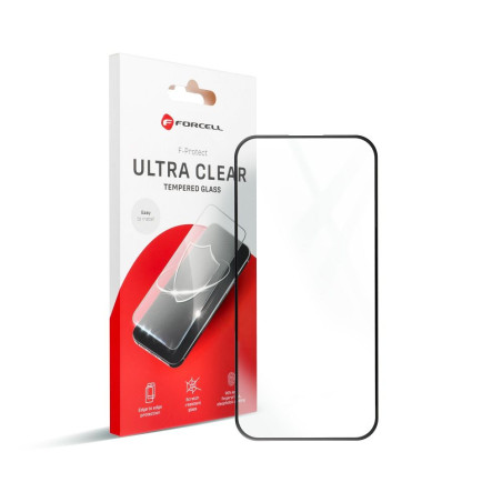 Forcell ULTRA CLEAR Ochranné sklo iPhone XR/11 - černé