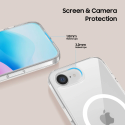 Pouzdro Tech‑Protect FlexAir Hybrid MagSafe pro Apple iPhone 16e – clear