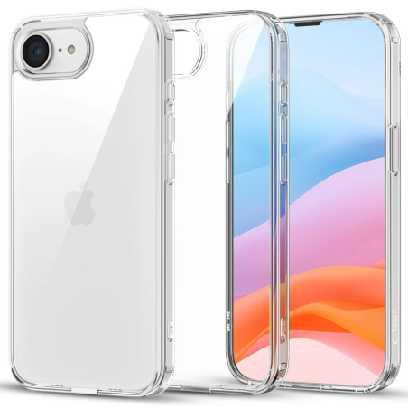 Pouzdro Tech‑Protect FlexAir Hybrid pro Apple iPhone 16e – clear