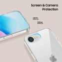 Pouzdro Tech‑Protect FlexAir Hybrid pro Apple iPhone 16e – clear