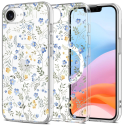 Pouzdro Tech‑Protect FlexAir MagSafe pro Apple iPhone 16e – jarní květiny