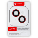 Forcell Premium ochranné sklo fotoaparátu iPhone 14/14 Plus - červené