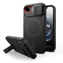 Pouzdro Tech‑Protect Kevlar Aura MagSafe pro Apple iPhone 16e – Černá