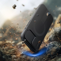 Pouzdro Tech‑Protect Kevlar Aura MagSafe pro Apple iPhone 16e – Černá