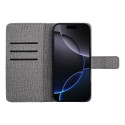 Flip pouzdro Gomma Book pro Redmi Note 14 PRO 4G - šedá