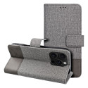 Flip pouzdro Gomma Book pro Redmi Note 14 PRO 4G - šedá