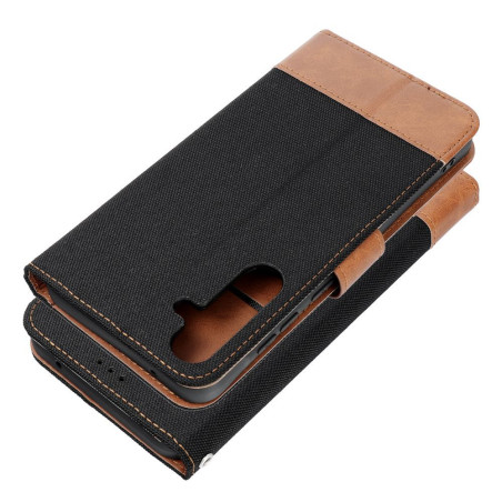 Pouzdro JEANS BOOK pro Samsung A36 5G – černé