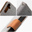 Pouzdro JEANS Book pro Redmi NOTE 14 PRO 4G - šedé džíny