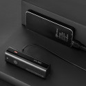 Přední světlo na kolo Rockbros 24310006001 400 lm + micro USB - kabel USB-A - černé