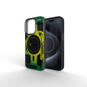 Kryt Forcell F-PROTECT Levels iPhone 16 Pro - cyber green