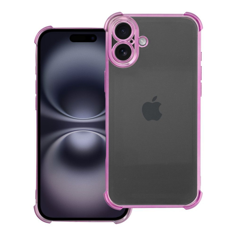 Kryt ANTISHOCK ELECTRO pro iPhone 16 PLUS - elektro purple