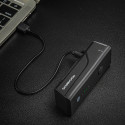 Přední světlo na kolo Rockbros 24510003001 260 lm + kabel USB-C - USB-A - černé