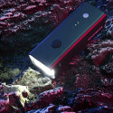 Přední světlo na kolo Rockbros 24510003001 260 lm + kabel USB-C - USB-A - černé