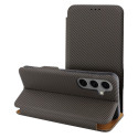 Pouzdro FOLIO SIDE MAGNET pro Samsung A15 - hnědá