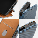 Kryt FOLIO SIDE MAGNET pro Samsung S25 PLUS - modrý