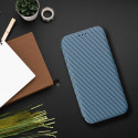 Kryt FOLIO SIDE MAGNET pro Samsung S25 PLUS - modrý