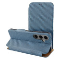 Kryt FOLIO SIDE MAGNET pro Samsung S25 PLUS - modrý