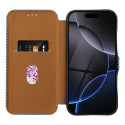 Kryt FOLIO SIDE MAGNET pro iPhone 14 Pro Max - modrý