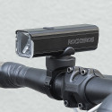 Přední světlo na kolo Rockbros 24610002001 1000 lm + kabel USB-C - USB-A - černé